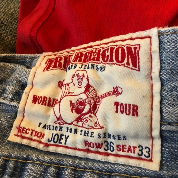 True Religion jeans Joey 36x30